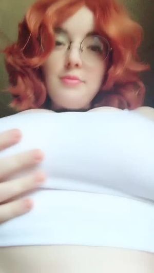 cute redhead fat tits