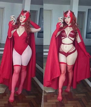 Fegalvao Scarlet Witch cosplay