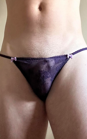 Sexy purple panties