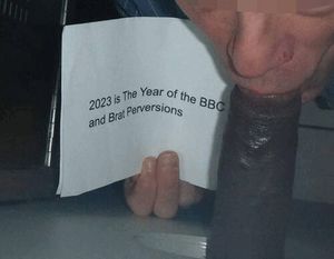 BBC fag at the gloryhole