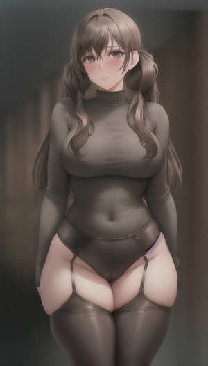 AI Generated Hentai Brunette