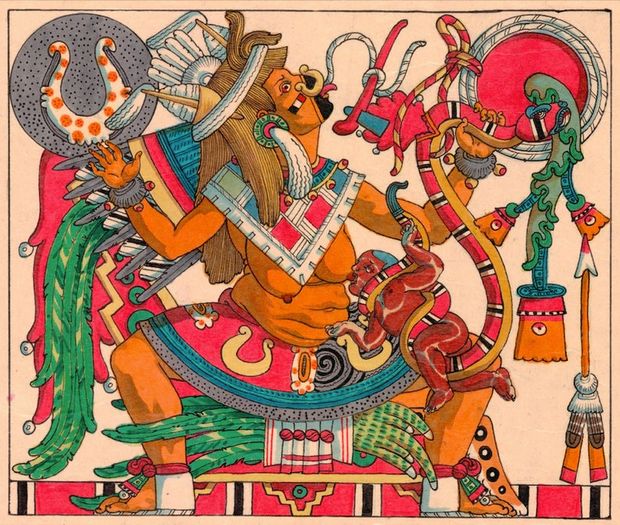 Chichitlazolteotl, Tlazolteotl, goddess of sexuality and childbirth