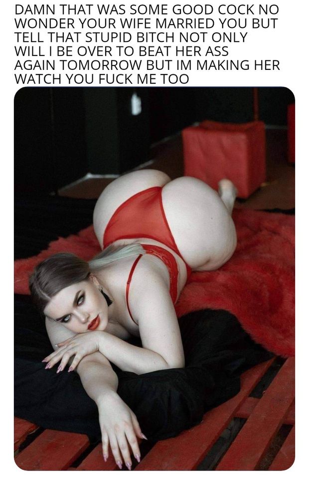 My wife's bully made me fuck her