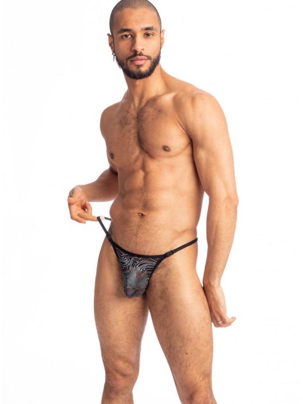 L'HOMME INVISIBLE GIARDINI MORTELLA STRIPTEASE THONG UW08 GIA