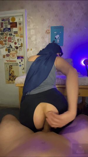 Muslim Sister talking brother Cock in the Ass so she could stay virgin