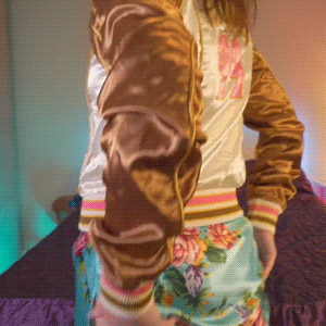 Here, have a peek at my silky satin panties sir