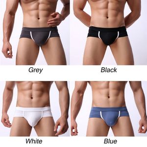 Sexy Bulge Pouch Thong Underwear Elastic Waistband Underwear Panties Bikini Lingerie For Men Briefs