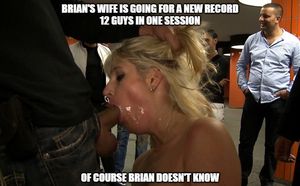 BRIAN'S WIFE.. TUT TUT....