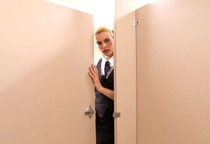 its room service sir, is there anything i can do to you, oh silly me, i meant do for you.... COME IN...