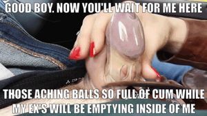 She made you drive her to his place