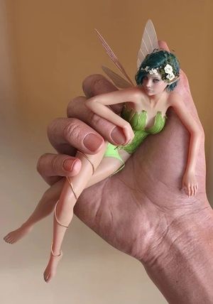 all it takes, is faith, trust and a sprinkling of fairy dust.