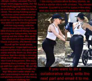 Phat ass milf Scarlett Johansson starter story