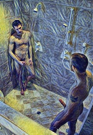 2 Men & A Shower