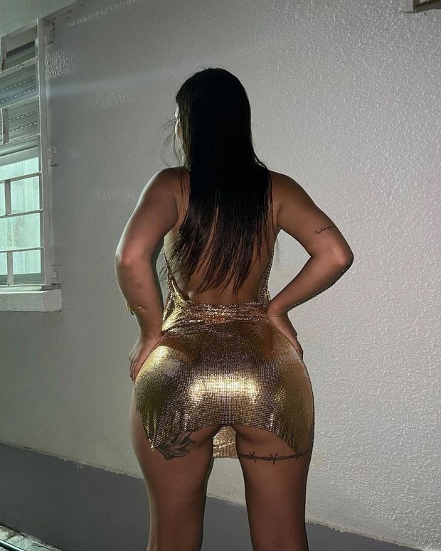 Gold Dress