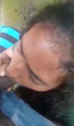 Sinhala teen Outdoor Blowjob