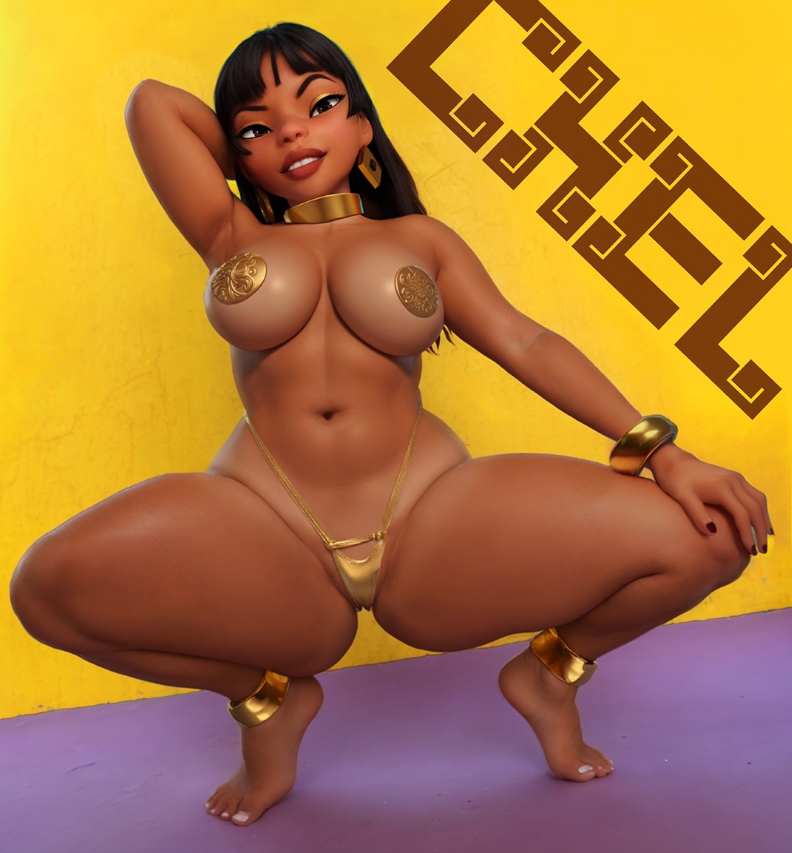 I have been on a Chel art streak by Crisisbeat