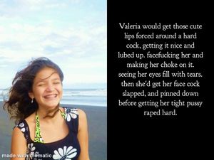 Valeria Soledad Moncada captioned