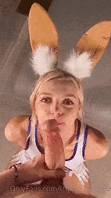 Lola Bunny sucking dick