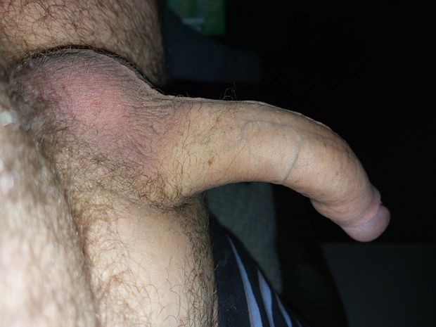 Mon sexe bien courbé