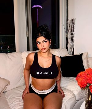 Indian babe Blacked