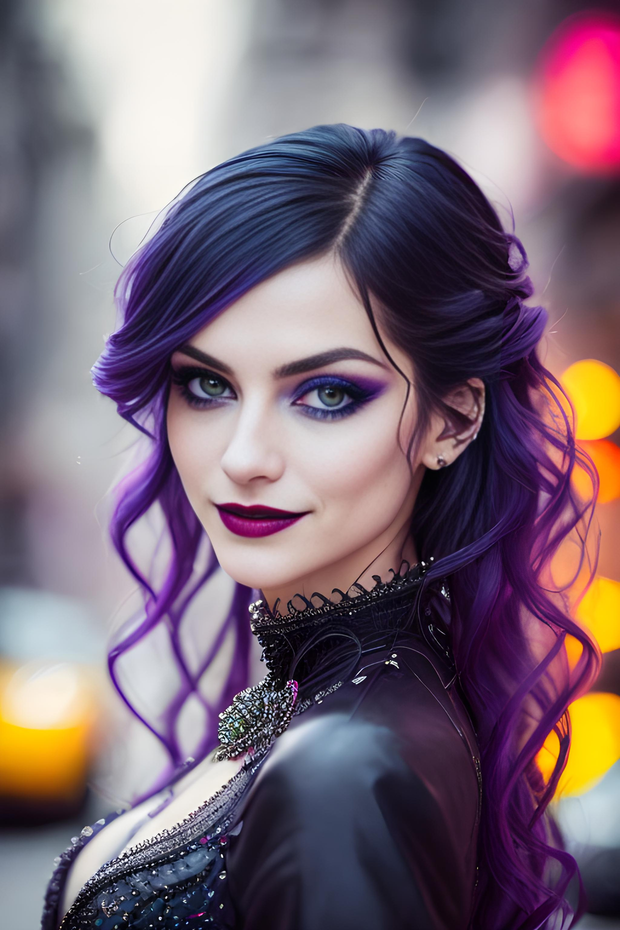 Goth seductress
