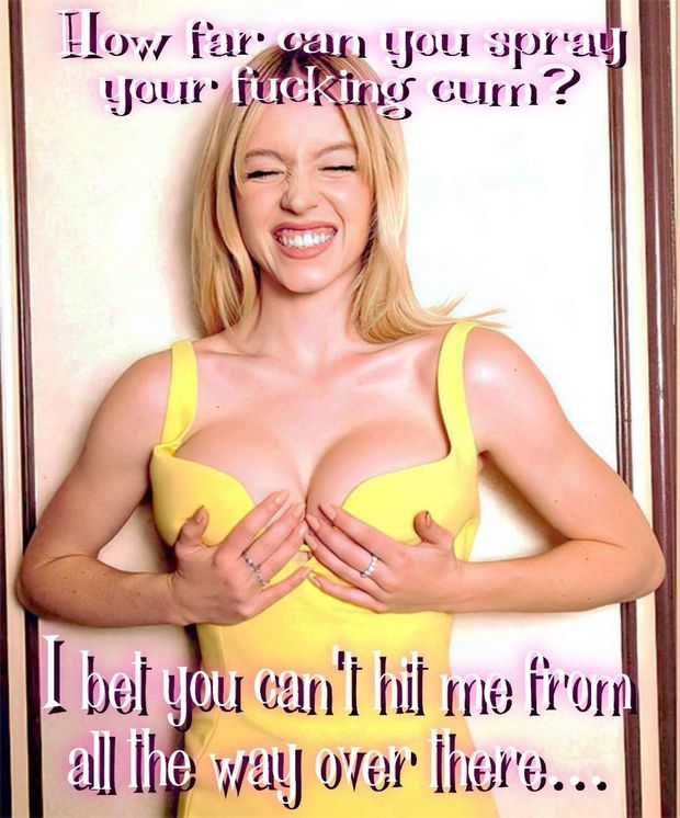 blonde squeezing tits