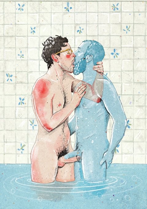 ¡Uy pero qué agustito en el baño!