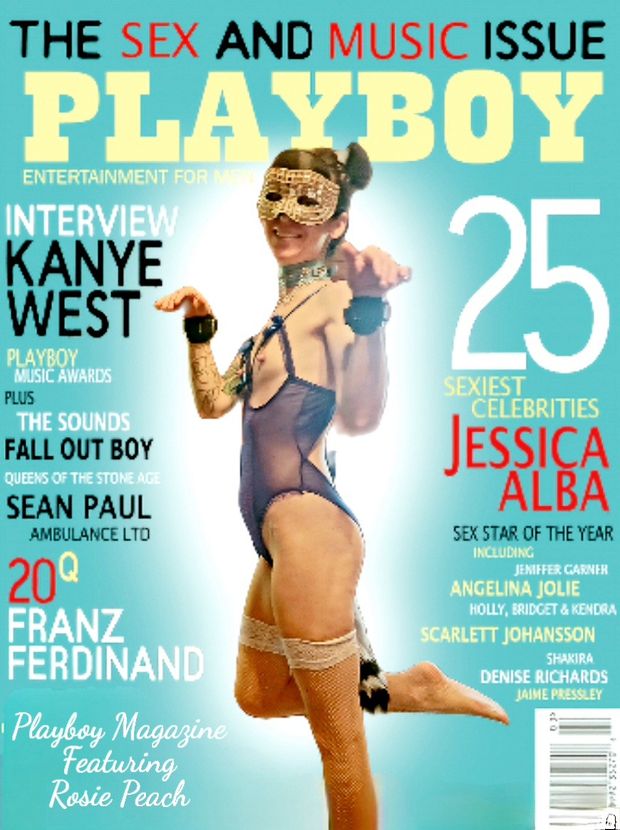 Pornstar Rosie Peach Playboy