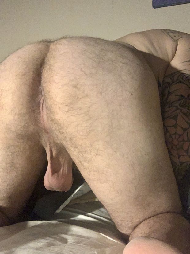Me bent over
