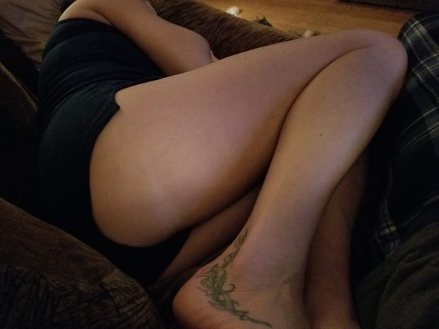 Wife watching tv