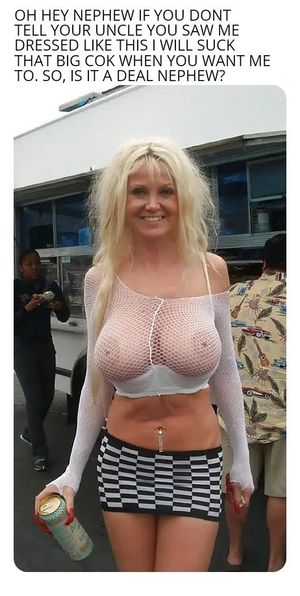 It would be our little secret aunty