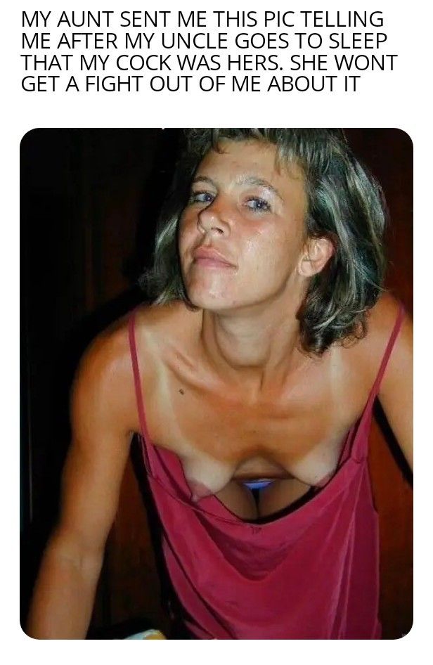 Bring them tiny tits here aunty and ride your nephew all night