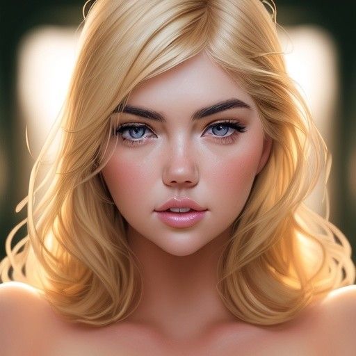 Sexy blonde celebrity babe