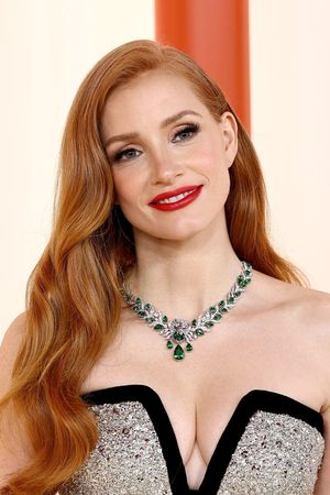 Jessica Chastain's creamy tits