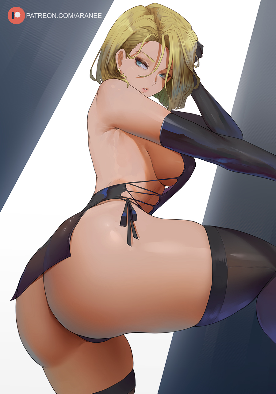 Android 18 (Dragon Ball) by Araneesama