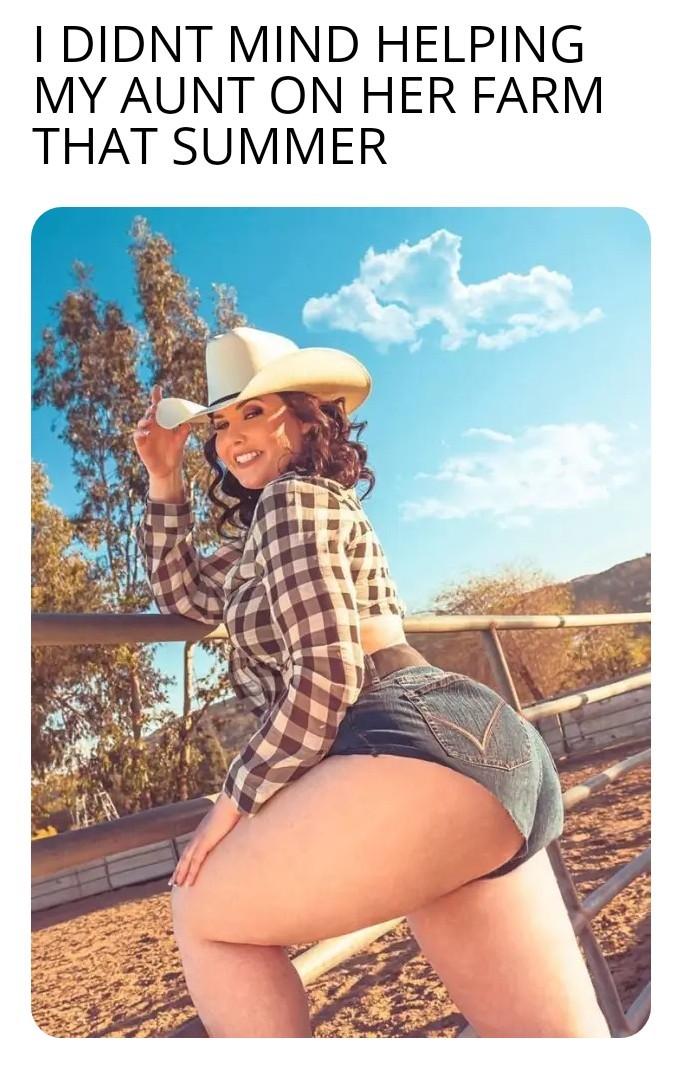 I'd teach aunty how to ride a cock