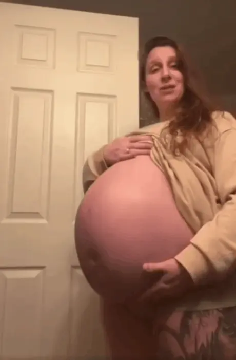 Huge Pregnant Belly!!!!