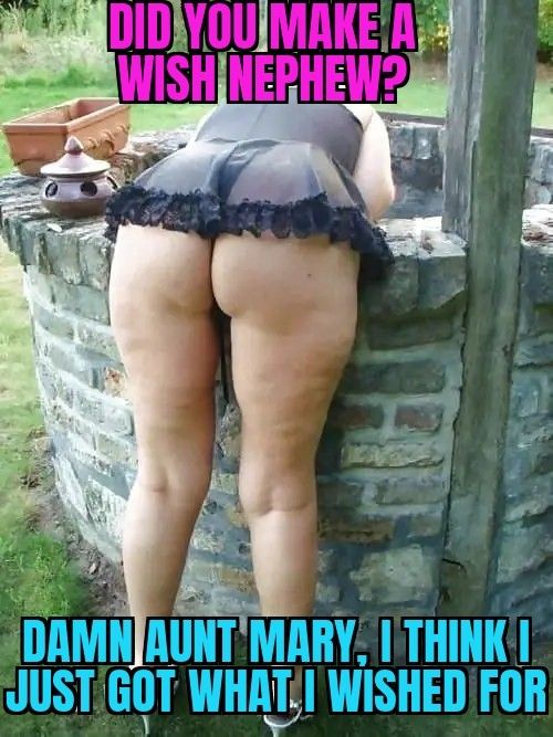 I know that I wish I was in AUNT Mary's FAT ass fucking her