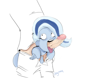 Phantasma backwards blowjob