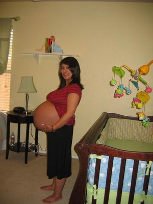 Pregnant Woman - Wanna feel it?