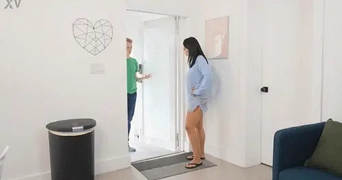 he often visits his aunt