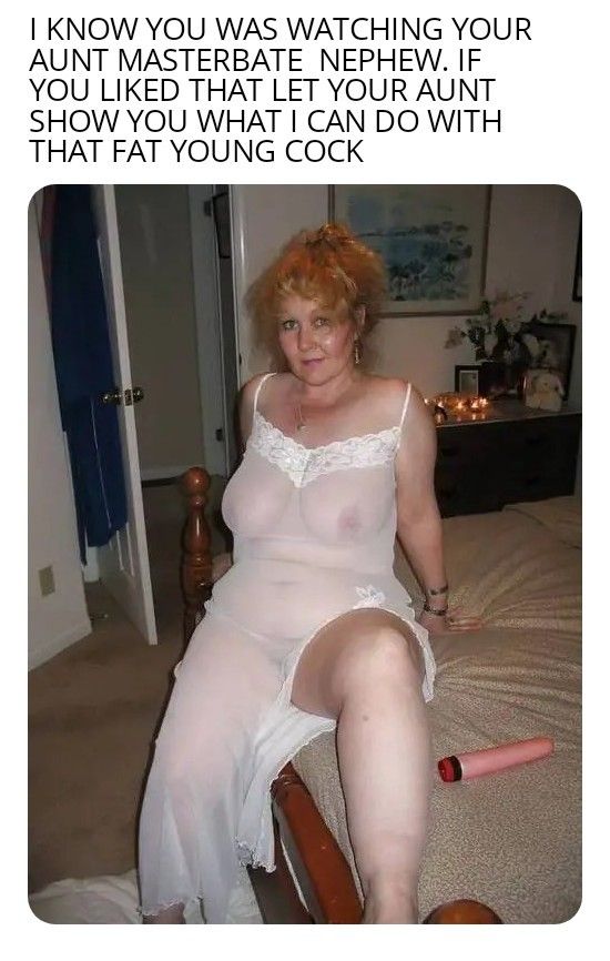 I would love a shot at that sweet aunty pussy