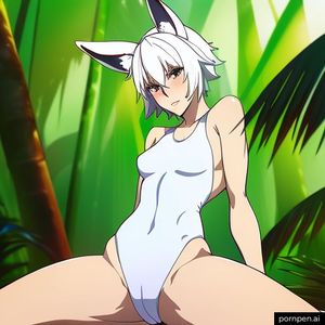 Furry Babe One Piece Swimsuit