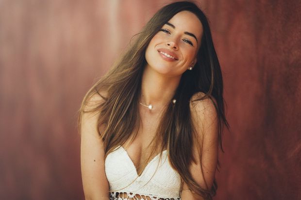Smiling goddess