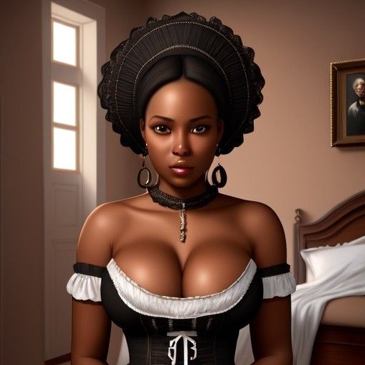 The maid didn't finish before her master got home