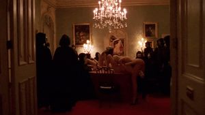 Stunning tabletop orgy show performed for the public - Eyes Wide Shut Orgy
