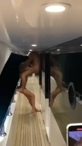 On the boat
