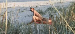 Public sex on the beach