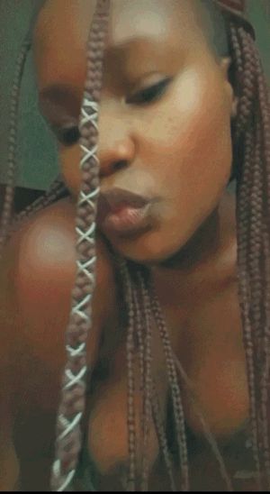 Ebony teen girlfriend exposed