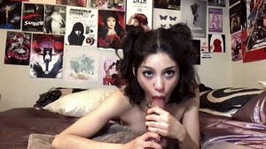 It feels so good in her mouth